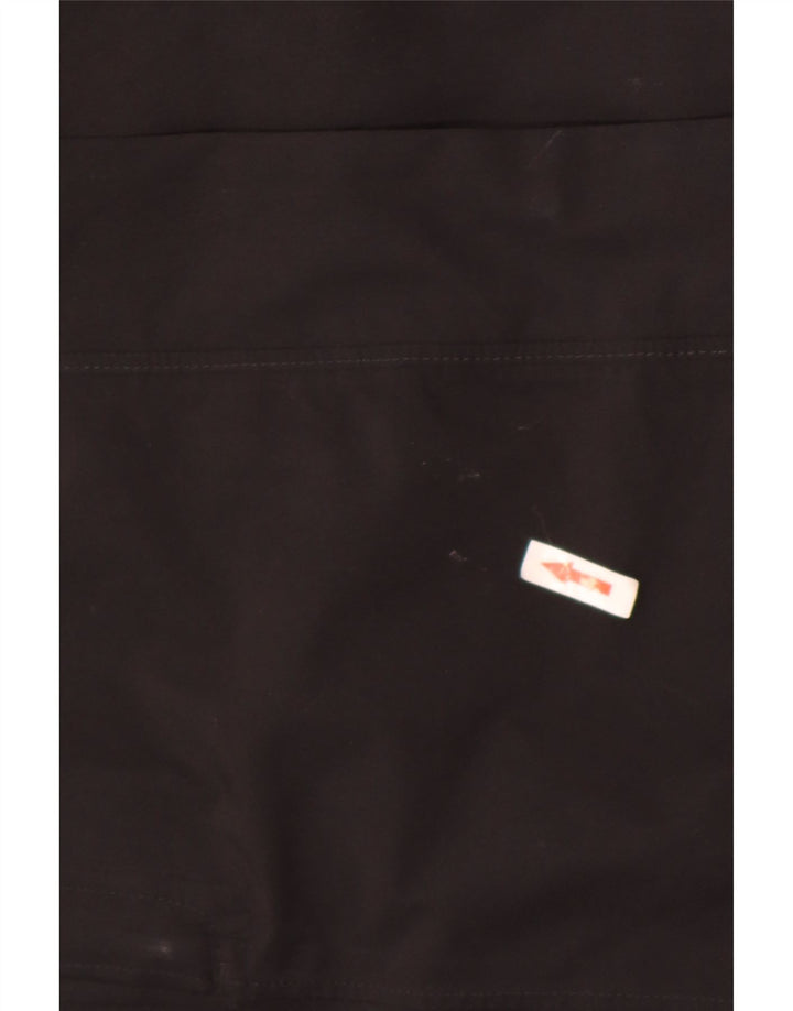 The North Face Regnfrakke med hætte til kvinder UK 14 Medium Sort Polyester