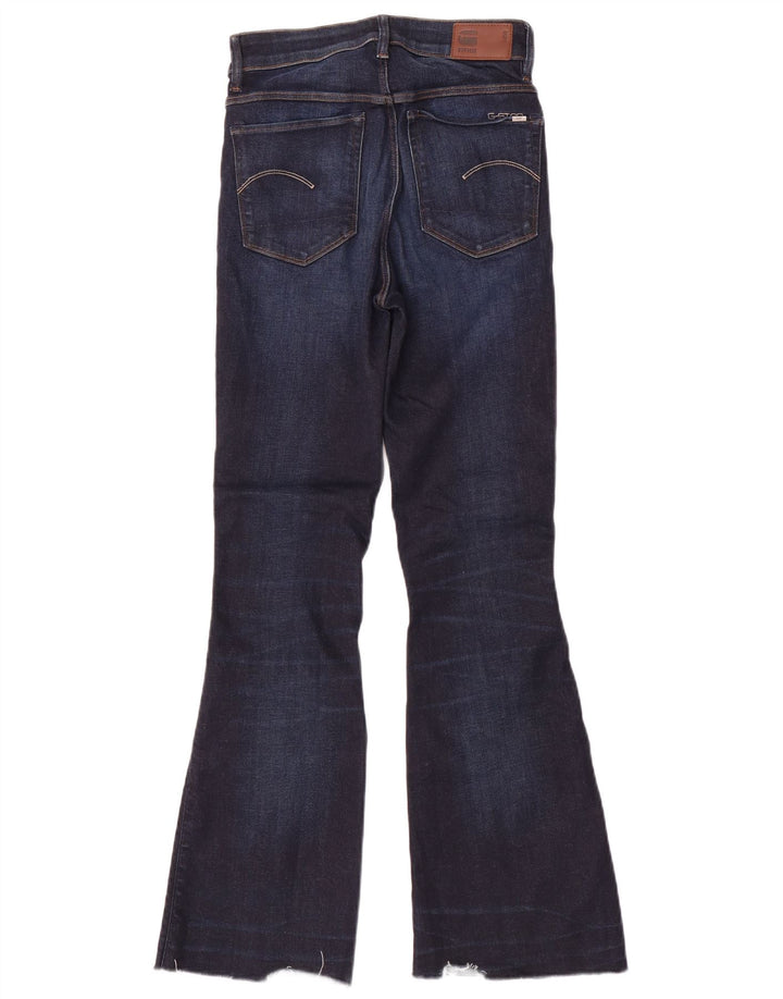 G-Star Dame Flared Jeans W28 L30 Marineblå Bomuld