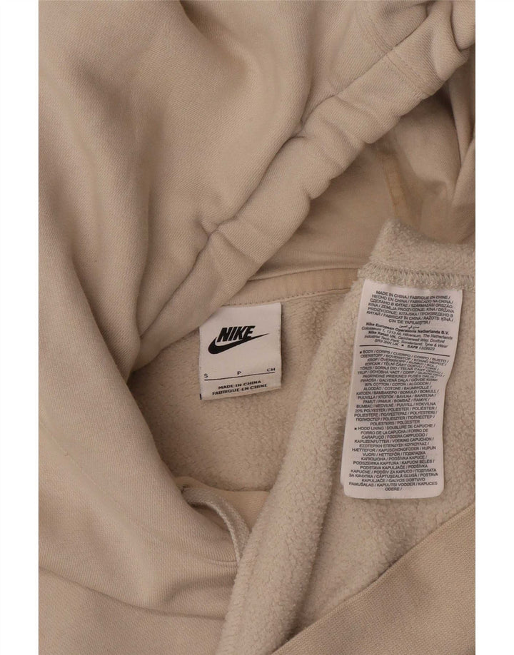Nike hættetrøje til mænd, lille beige bomuld