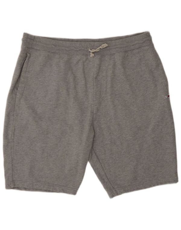 Tommy Hilfiger Herre Sportshorts 2XL Grå Bomuld