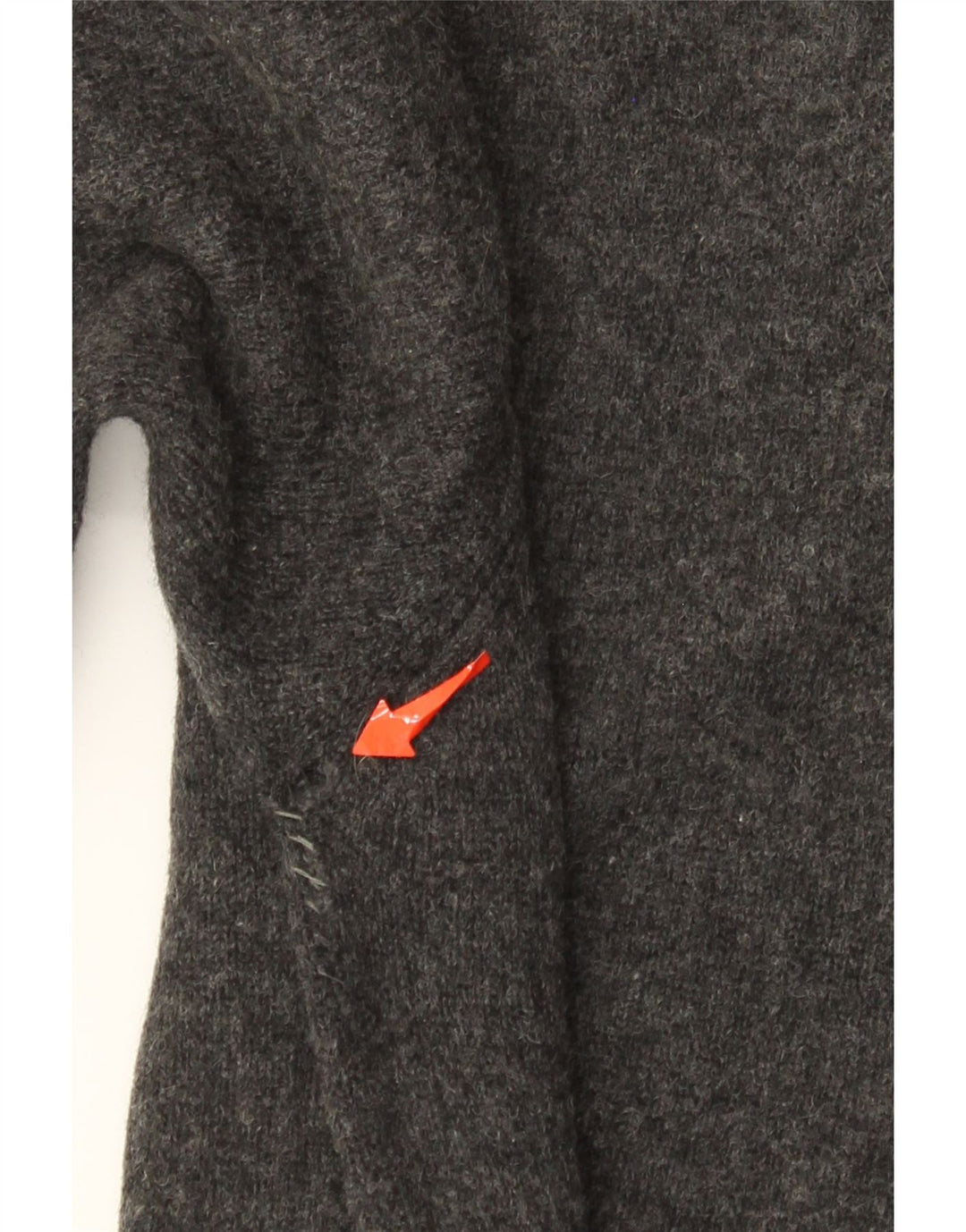 Tommy Hilfiger Herre V-hals sweater lille grå lammeuld