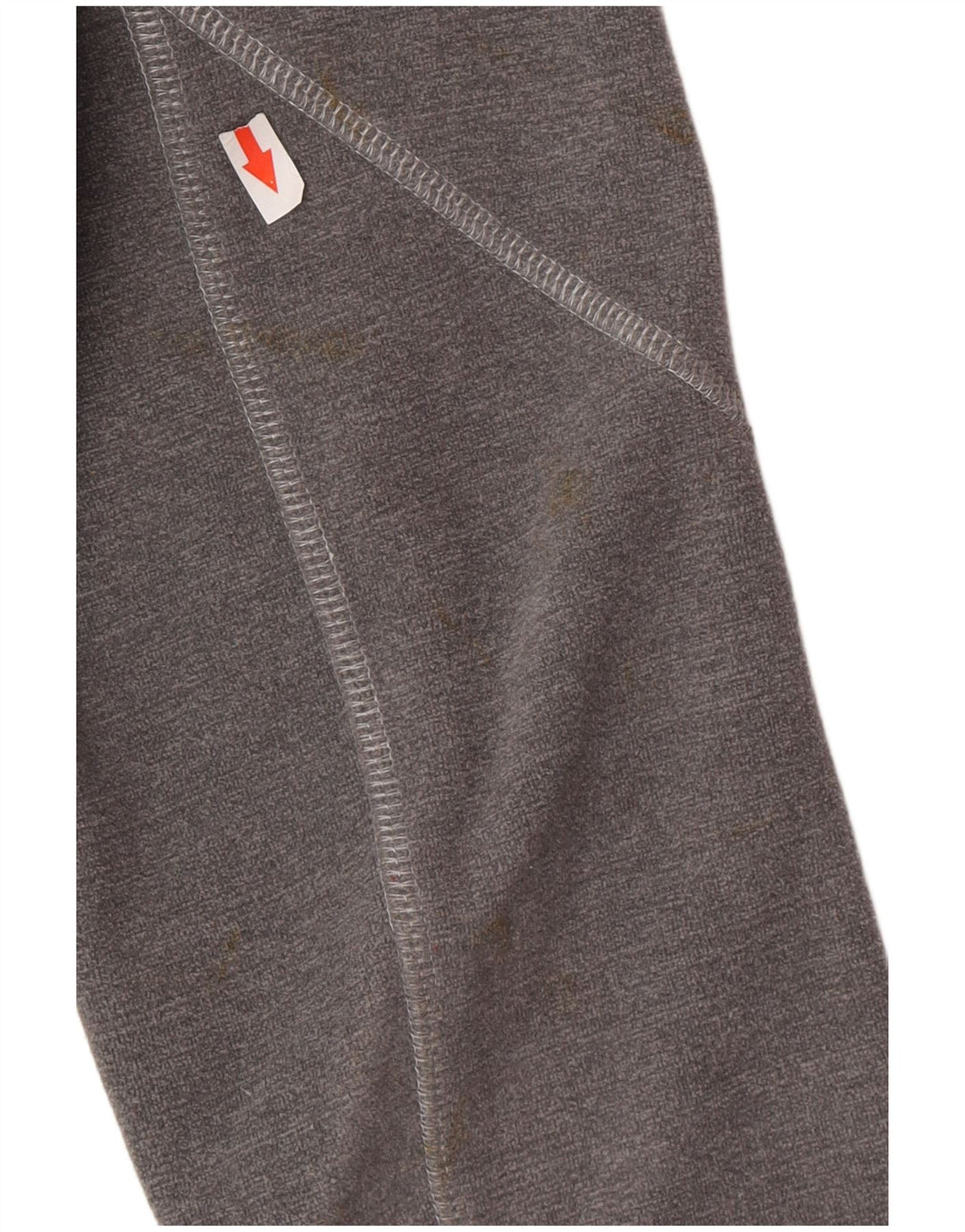 Jack Wolfskin Dame Hættetrøje Sweater UK 14/16 Stor Grå Polyester
