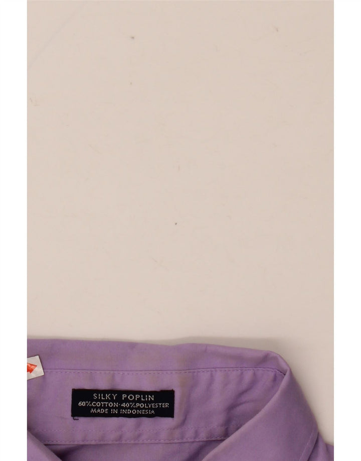 IZOD Herreskjorte str. 16 Large Lilla Bomuld