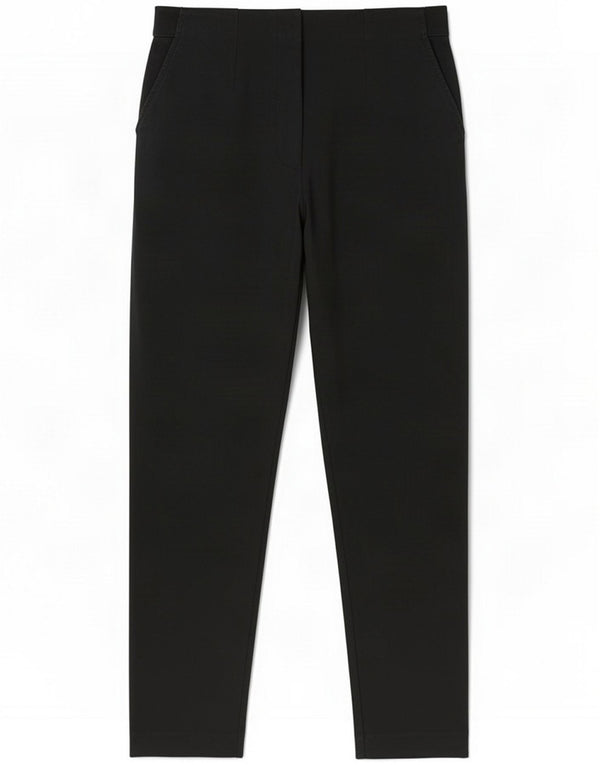 Marks & Spencer Dame Slim Casual Bukser UK 16 Large W32 L28 Black