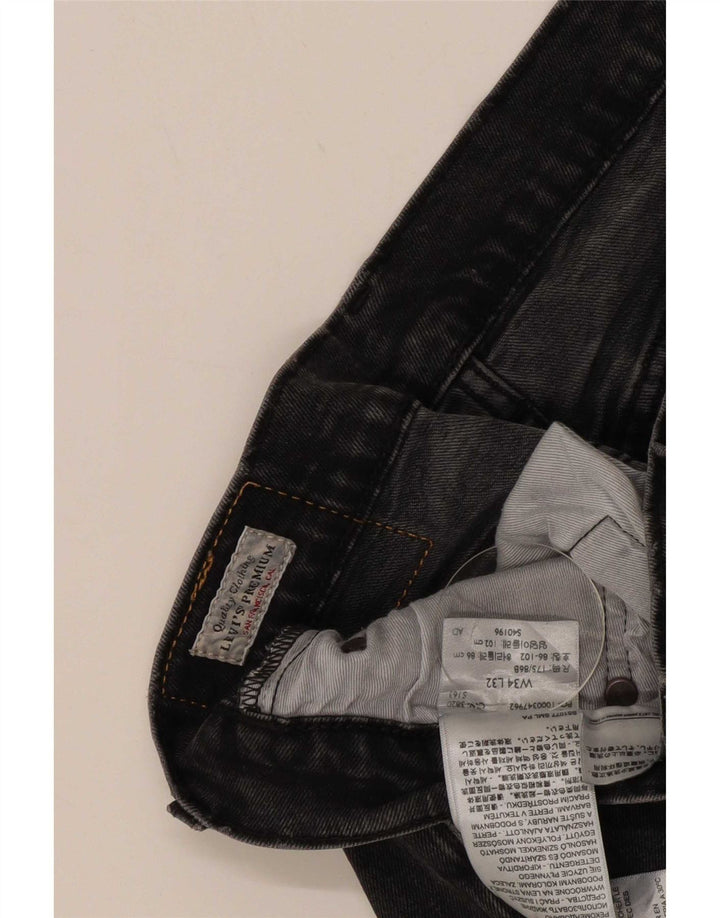 Levi's Herre 511 Slim Jeans W34 L32 Grå Bomuld