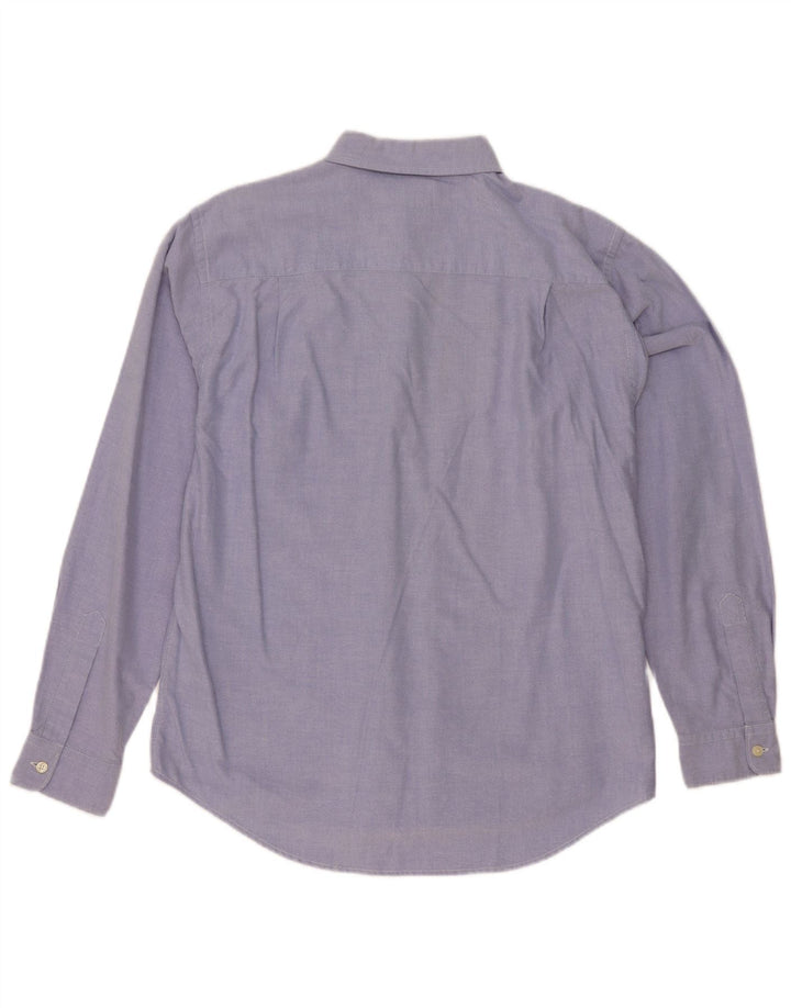 Ralph Lauren Herreskjorte Medium Blå Bomuld Klassisk