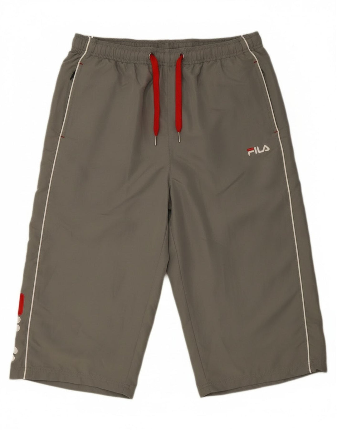 Fila Herre Grafisk Capri træningsdragt Bukser XL Grå Polyester