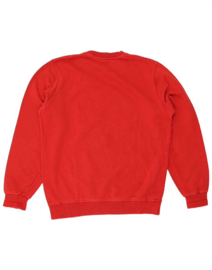 Colmar Herre Grafisk Sweatshirt Jumper Stor Rød Bomuld