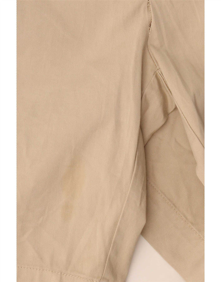 Zara Chino Shorts til kvinder Large W32 Beige