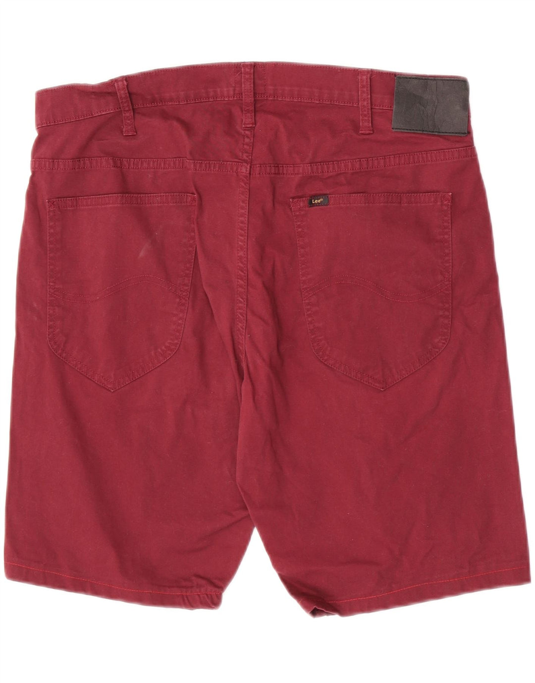 Lee Casual Shorts til mænd W38 XL rødbrun bomuld