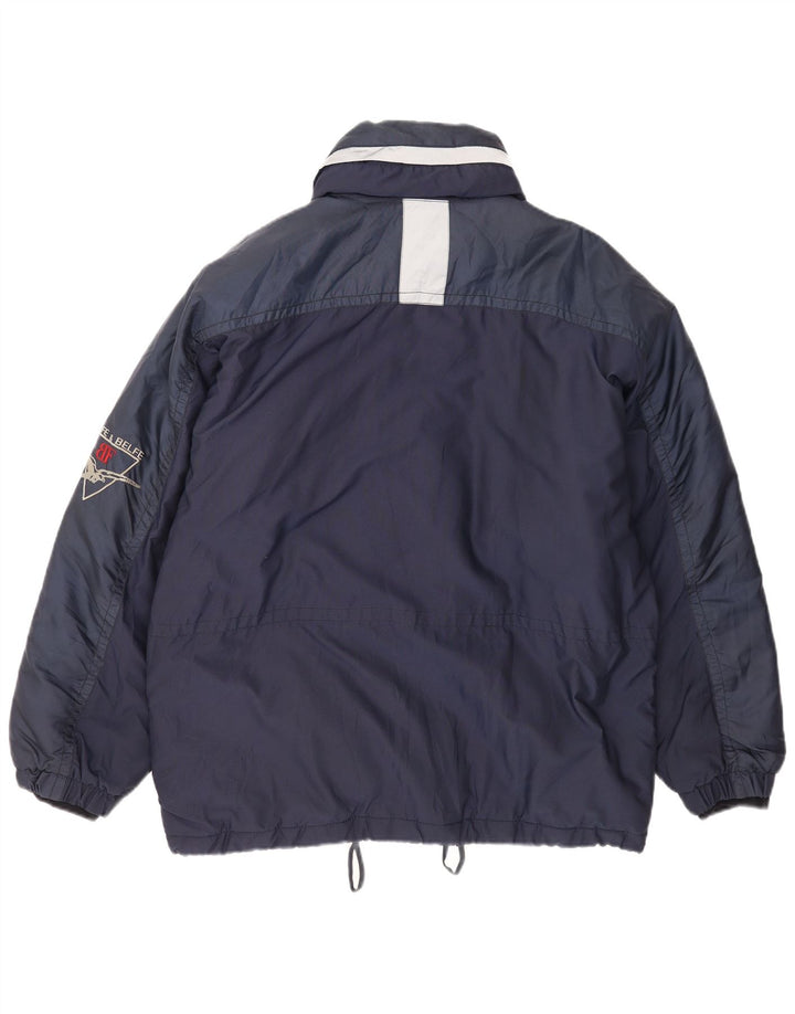 Belfe & Herre Skijakke IT 48 Medium Navy Blue Colourblock Polyamid