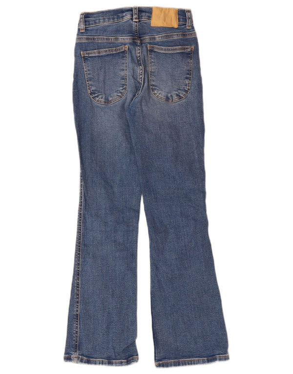 Zara Girls Bootcut Jeans 8-9 år W22 L4 Blå