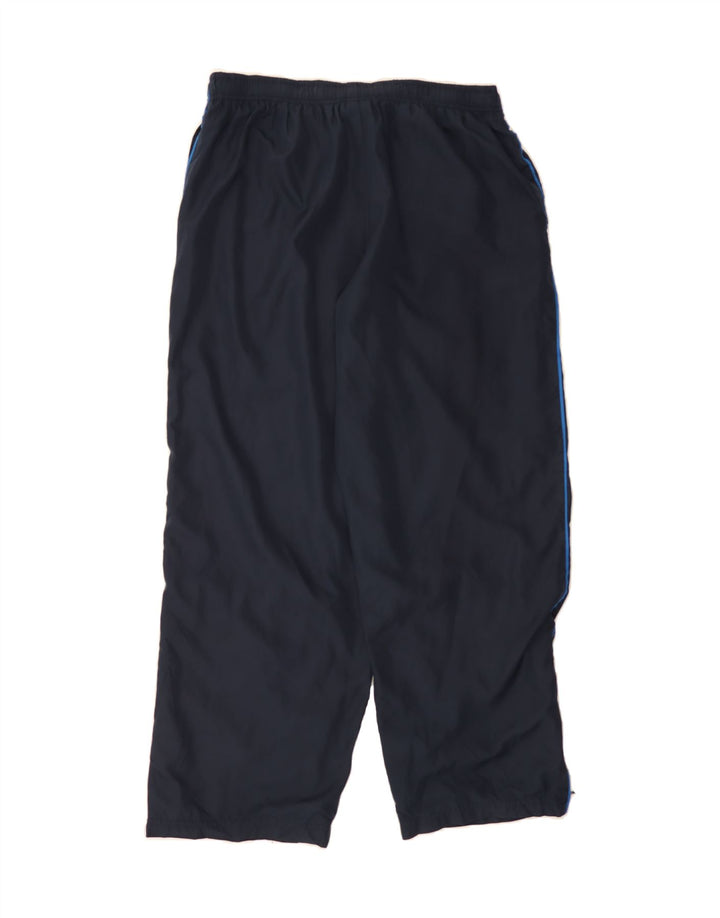 RUSSELL ATHLETIC Womens Tracksuit Trousers UK 14 Large  Navy Blue Vintage Russell Athletic and Second-Hand Russell Athletic from Messina Hembry 