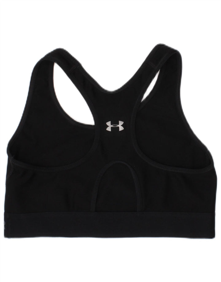 Under Armour Dame Grafisk Sport BH Top Lille Sort Polyester Sports