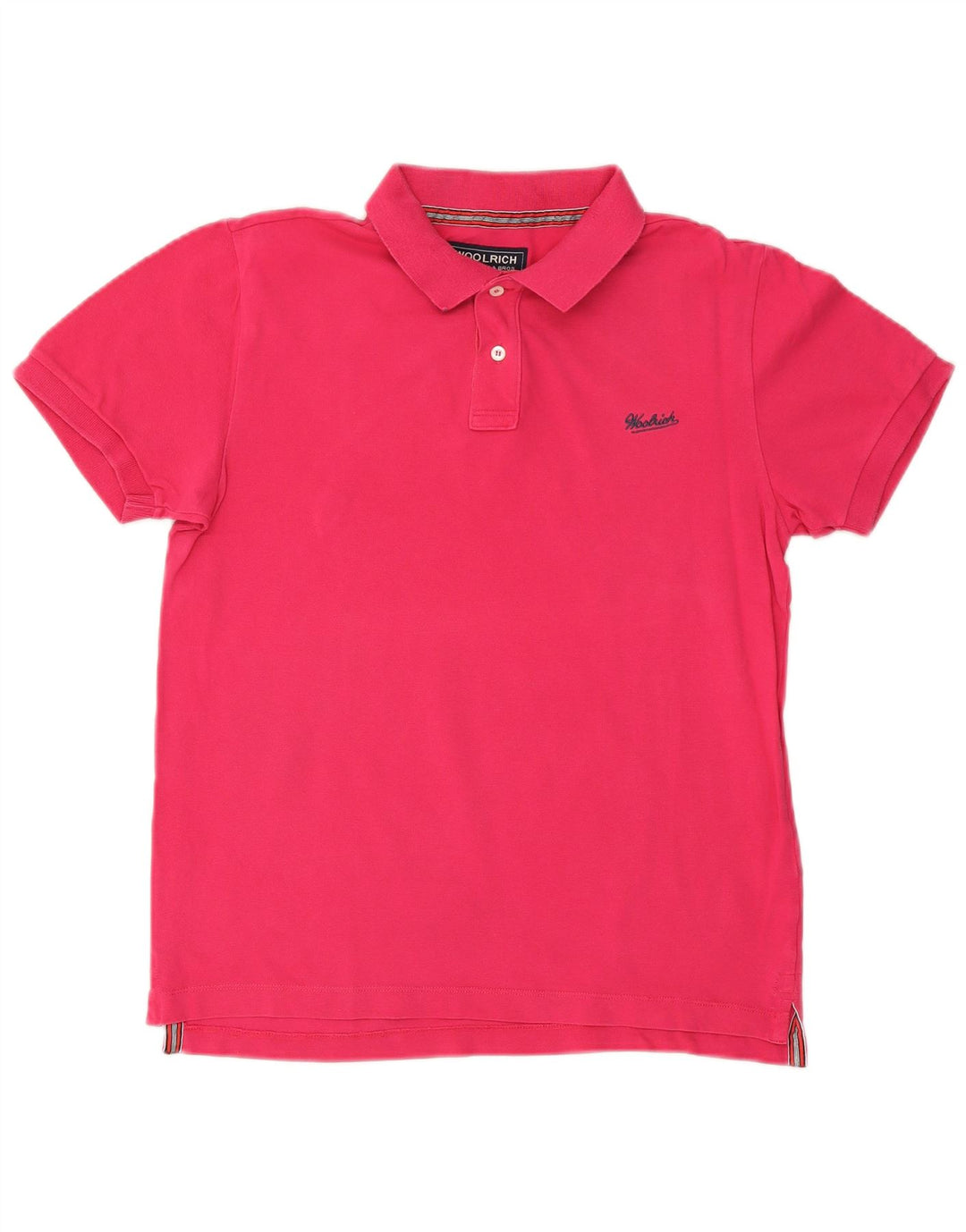 WOOLRICH Poloshirt til mænd Lille Pink Bomuld