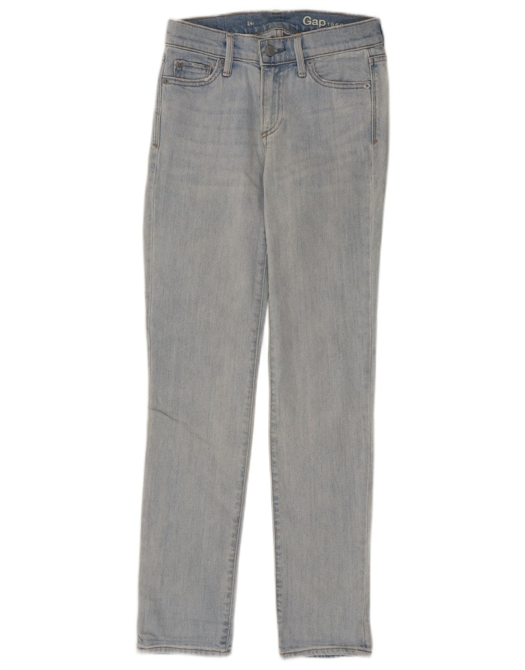 Gap Dame Slim Jeans W24 L30 Blå Bomuld
