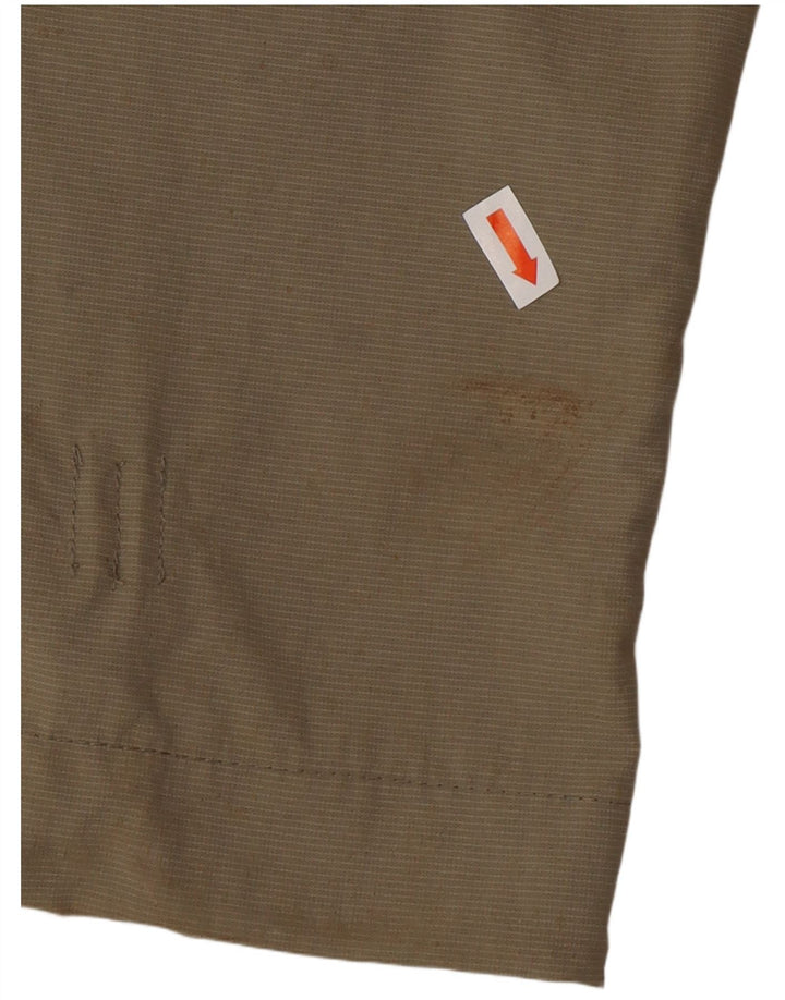 MAMMUT Dame Kort Lige Cargo Bukser UK 18 XL W36 L31 Khaki