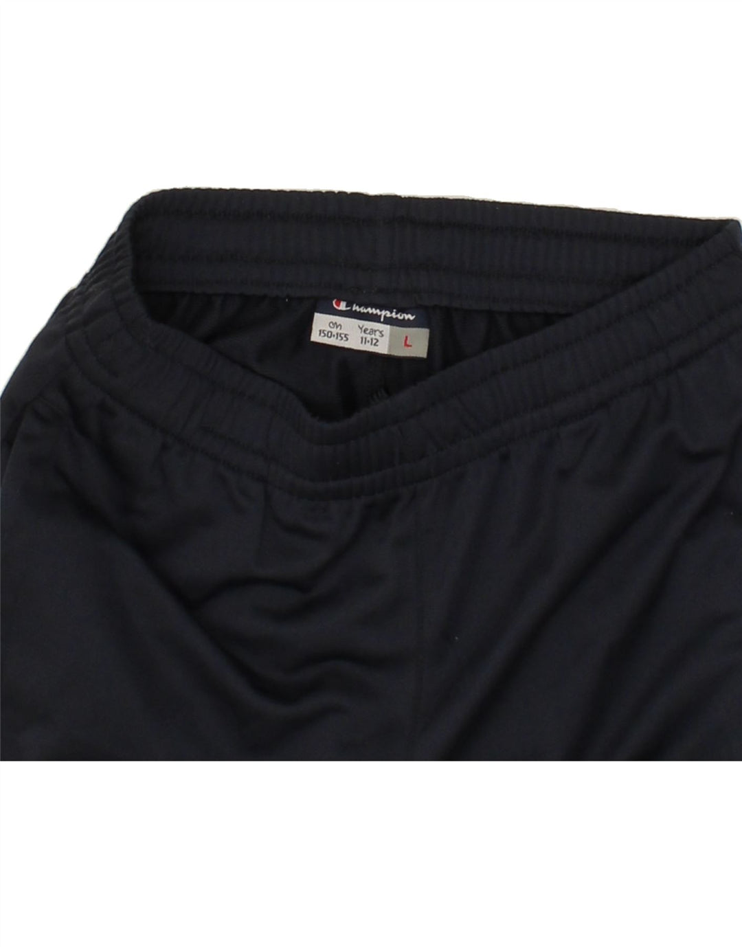 CHAMPION Boys Tracksuit Trousers 11-12 Years Large Navy Blue Vintage Champion and Second-Hand Champion from Messina Hembry 