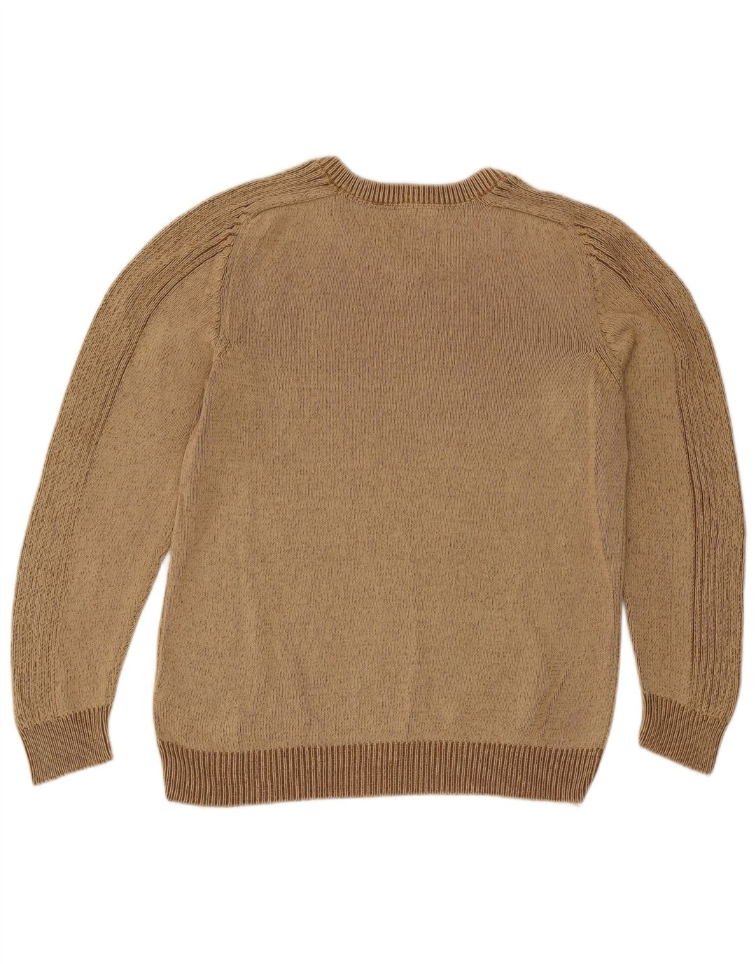 Wrangler Herre V-hals sweater Medium Brun Bomuld
