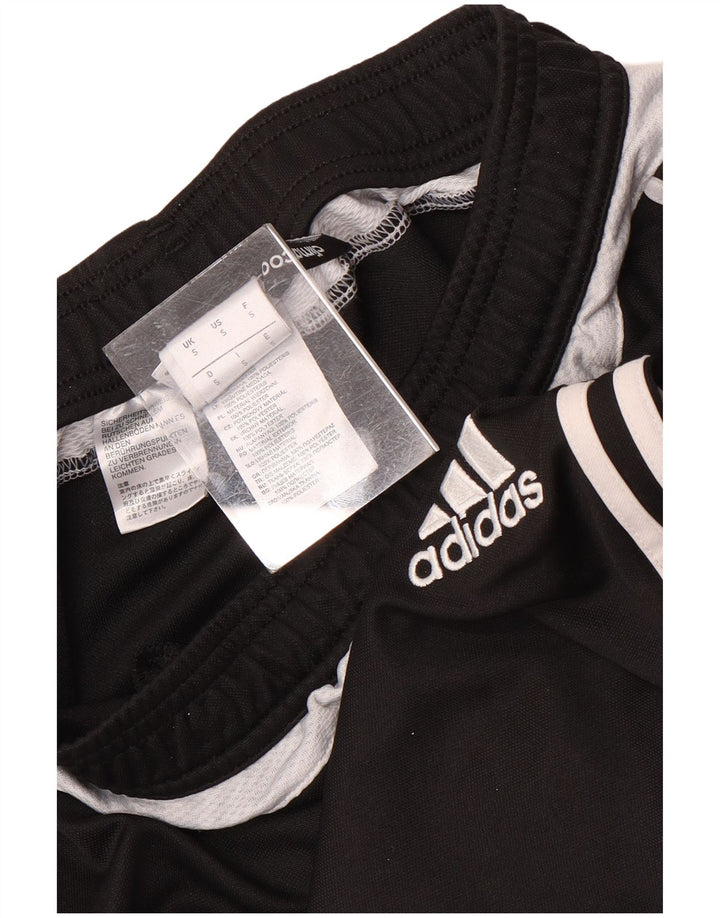 Adidas Juventus grafiske træningsdragtbukser til mænd Lille sort polyester