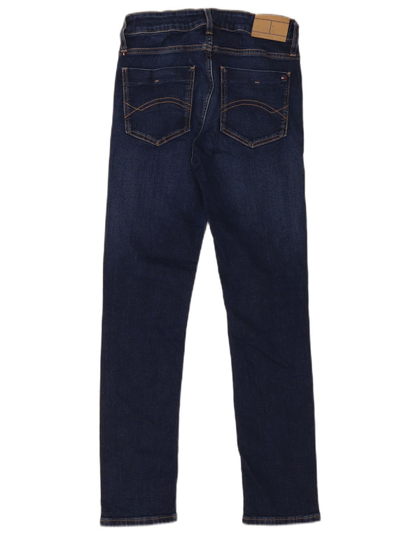 Tommy Hilfiger piger slim jeans 11-12 år W26 L27 marineblå bomuld