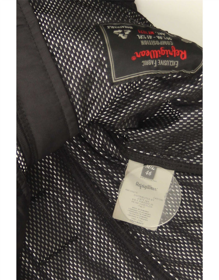 Refrigiwear Dame Polstret Jakke UK 12 Medium Sort Polyamid