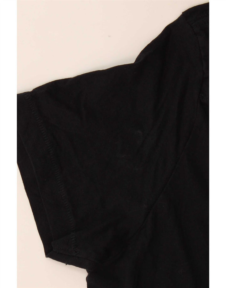 French Connection Herre T-Shirt Top XL Sort Bomuld