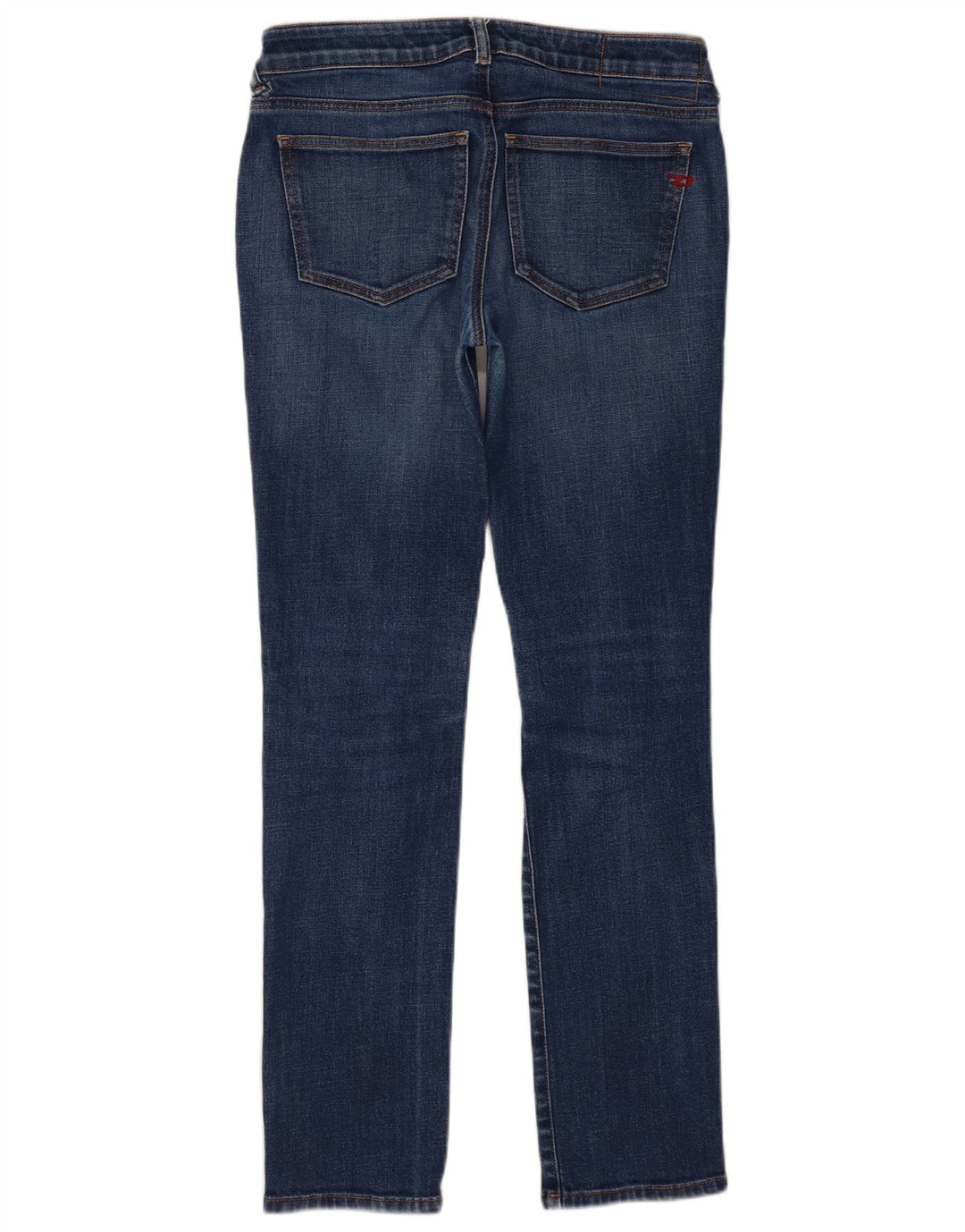 Diesel Dame Slim Jeans W26 L29 Blå Bomuld