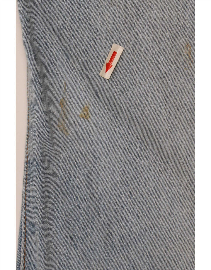 Levi's Herre 501 lige jeans W33 L32 blå bomuld