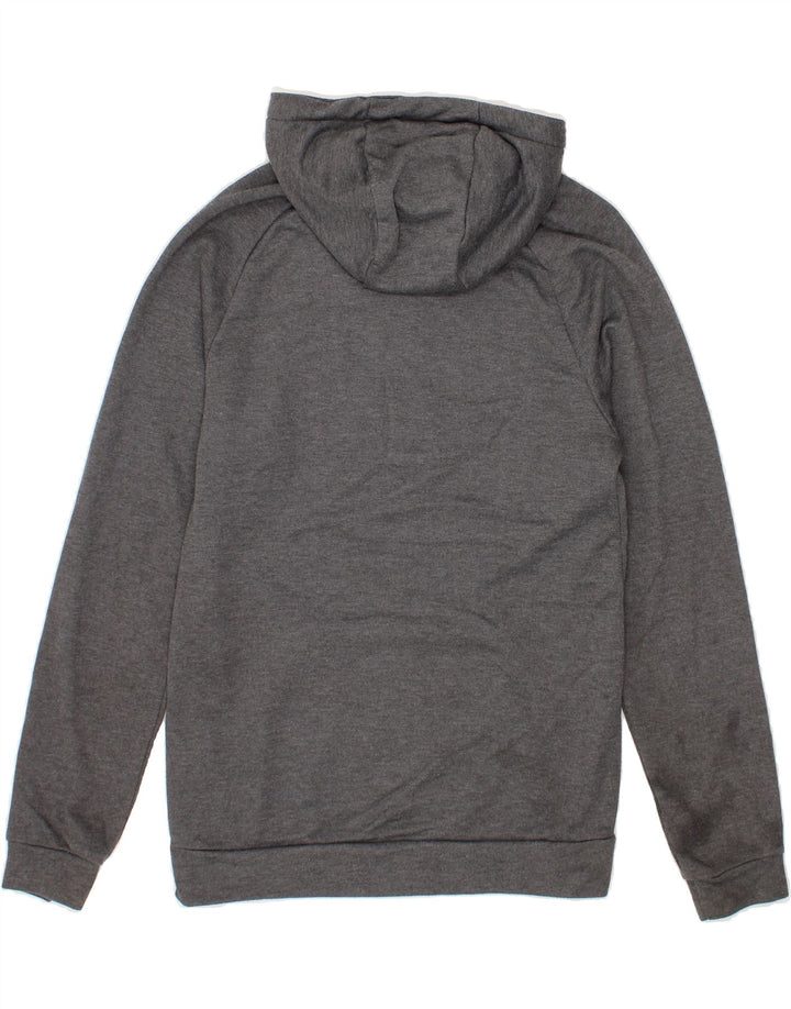 NIKE Mens Dri Fit Graphic Hoodie Jumper Small Grey Polyester Vintage Nike and Second-Hand Nike from Messina Hembry 