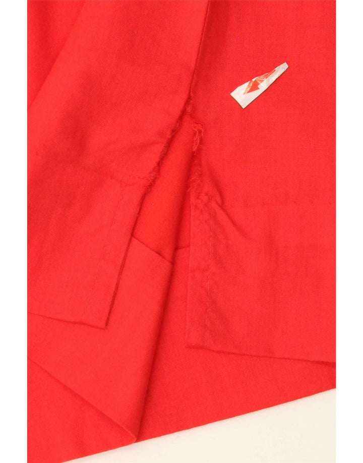 Vintage Dame Basic Dress UK 12 Medium Red