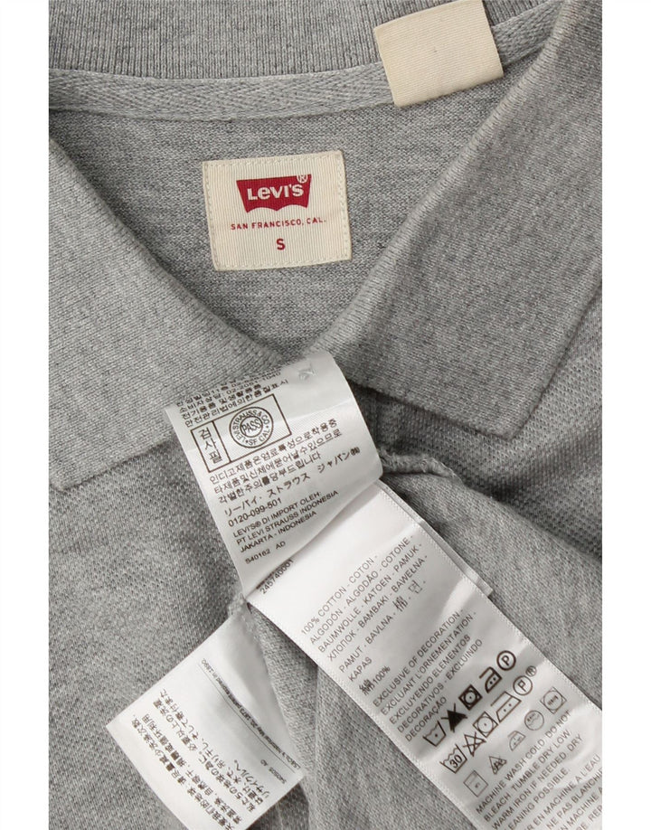 Levi's herre poloshirt lille grå bomuld