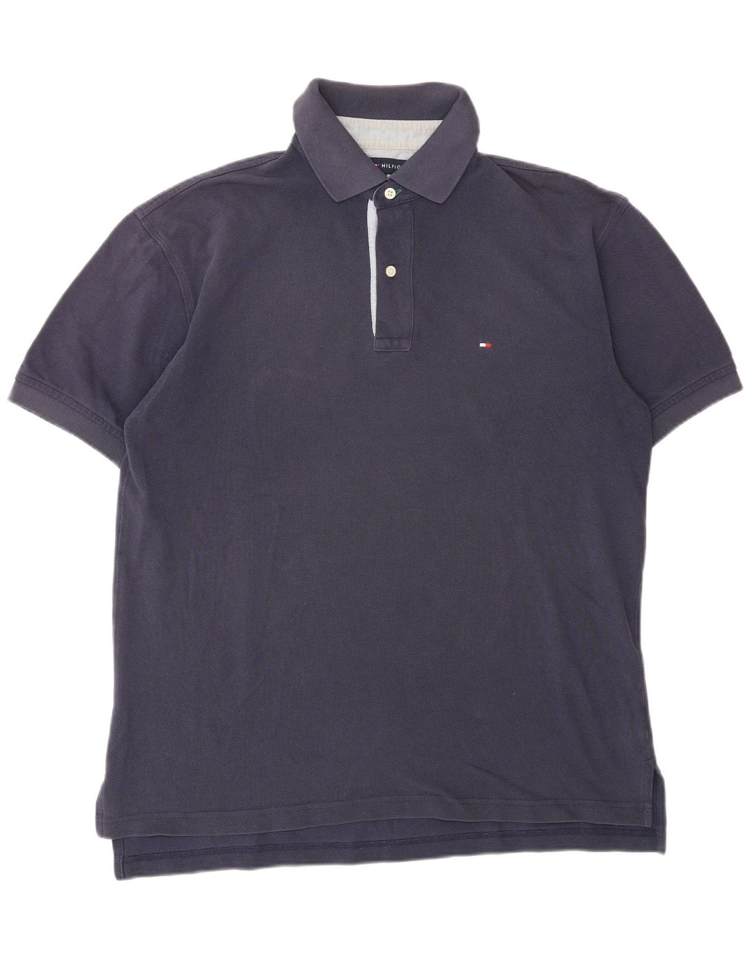 TOMMY HILFIGER Poloshirt til mænd Medium marineblå bomuld