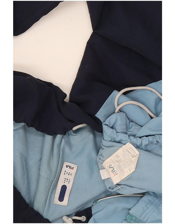 Fila Boys Grafisk træningsdragt topjakke 11-12 år Medium Blue Colourblock