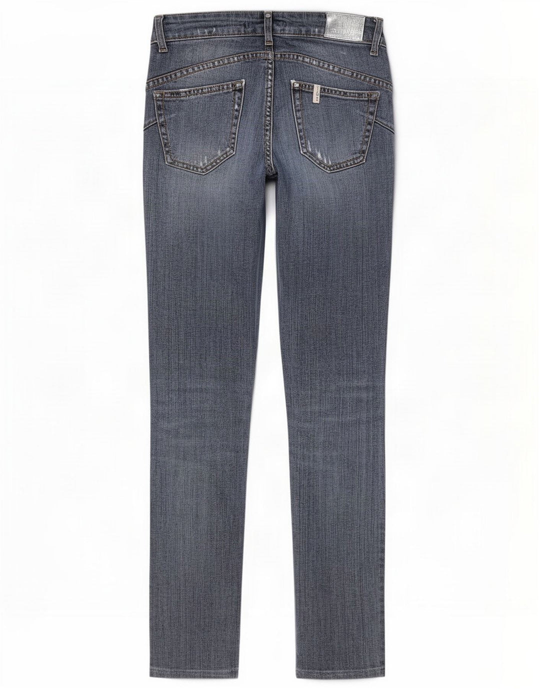 Liu Jo Womens Distressed Slim Jeans W28 L29 Blue