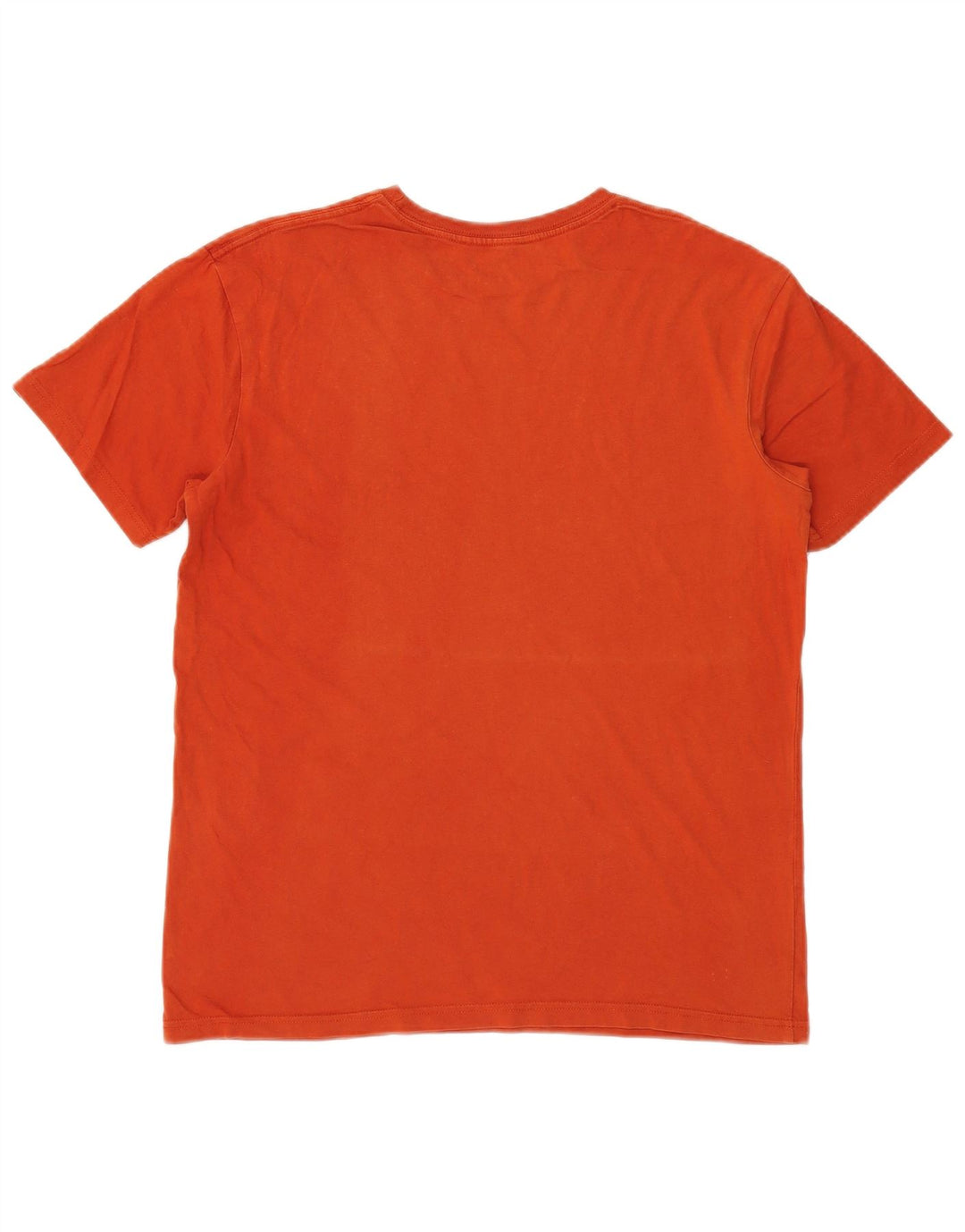 Quiksilver Herre Regular Fit Grafisk T-shirt Top Medium Orange Bomuld
