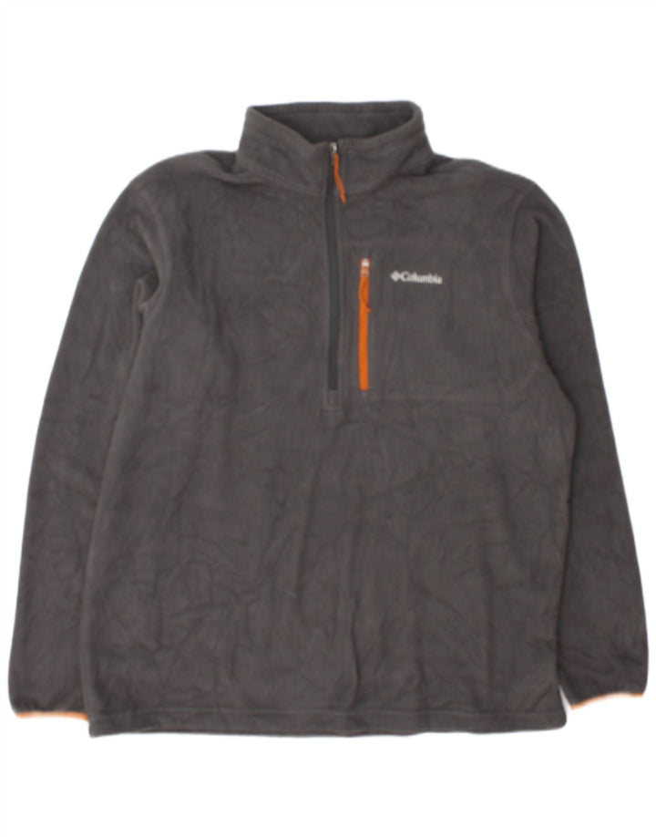 Columbia Herre lynlås-hals Fleece Jumper XL Grå Polyester