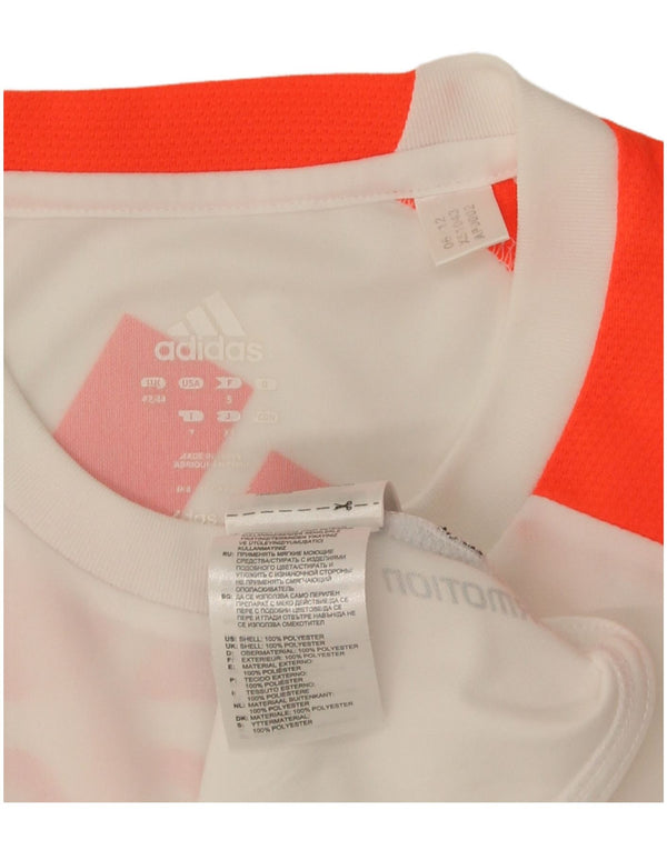 Adidas Herre FC Bayern Munchen fodboldtrøje UK 42/44 Large White
