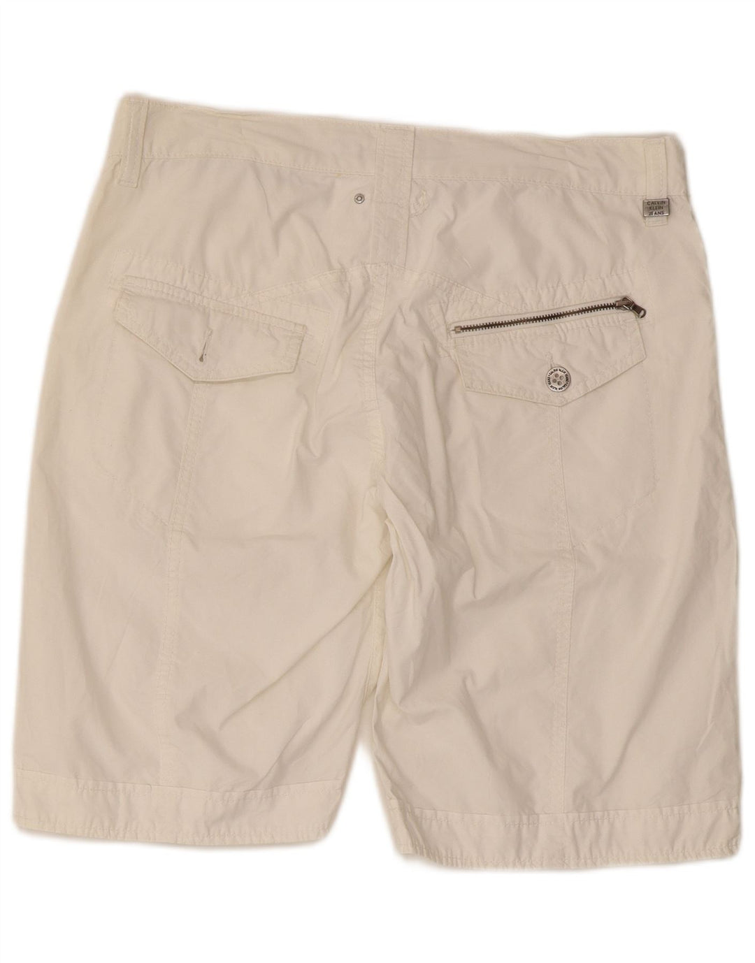 Calvin Klein Herre Chino Shorts W32 Medium White