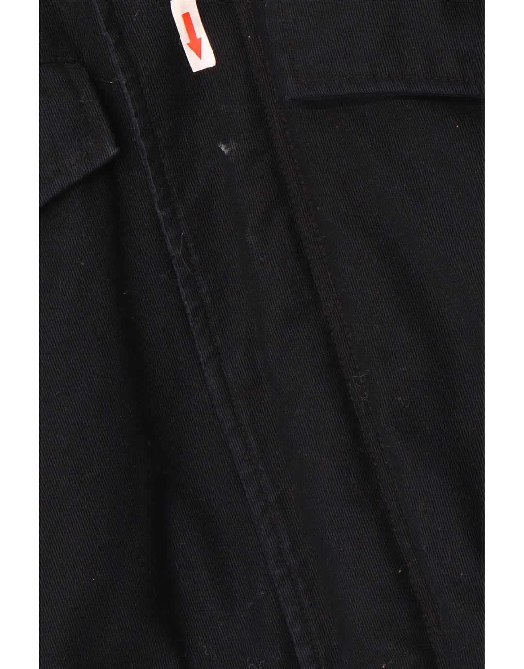 Carhartt Herre Hooded Parka Jacket UK 38 Medium Black Bomuld