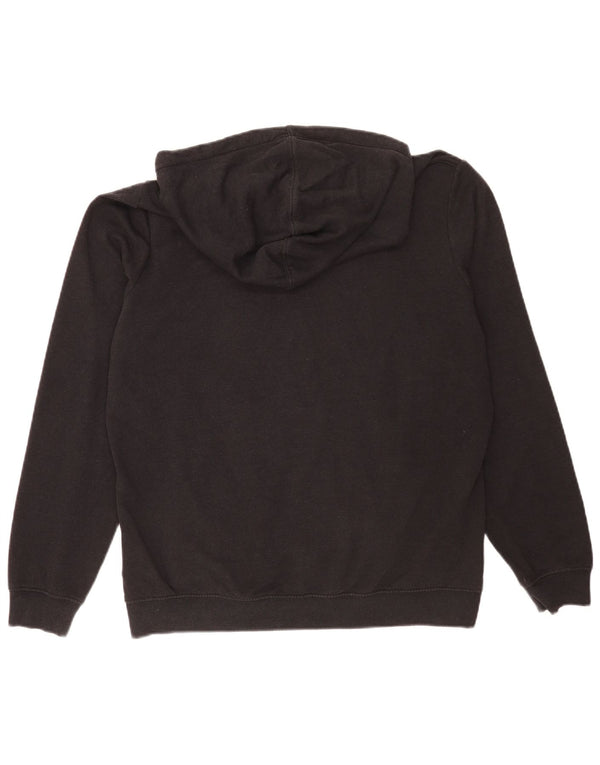Nike Womens Zip Hoodie Sweater XL Black Cotton