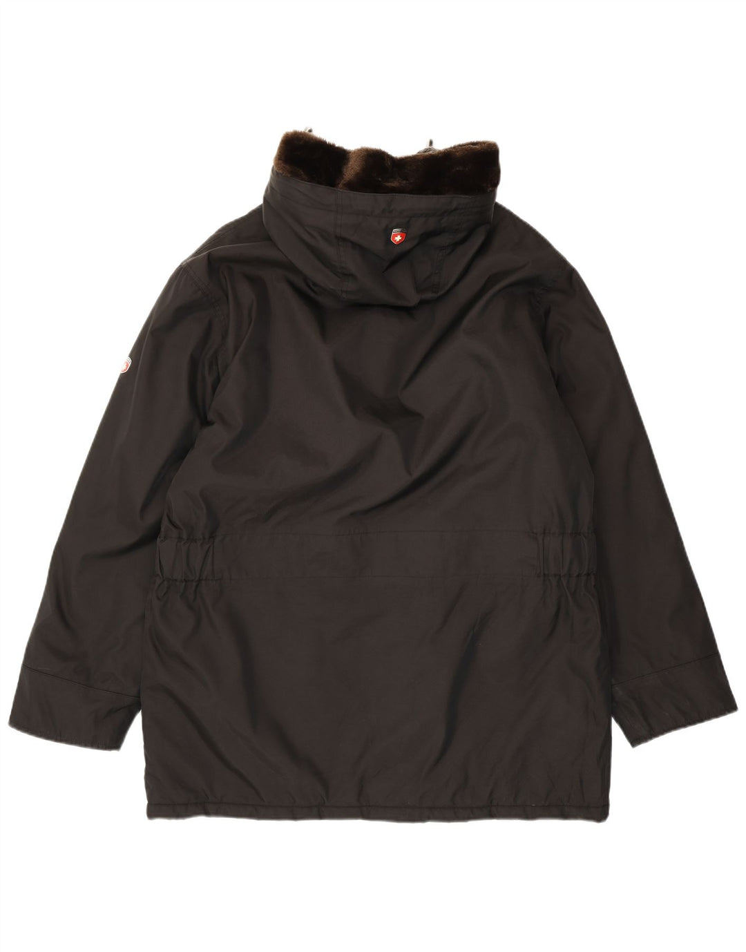 Cape Horn Herre Hooded Windbreaker Jacket UK 40 Large Black Polyester