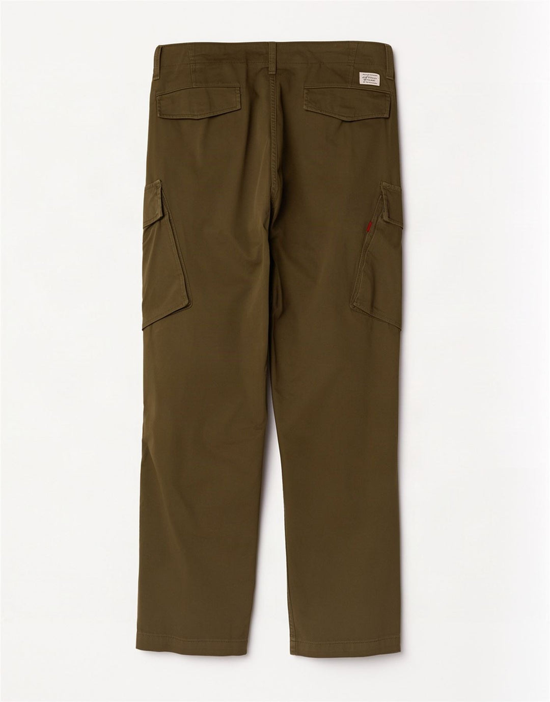 Levi's Herre tilspidsede Cargo-bukser W36 L32 Khaki Bomuld