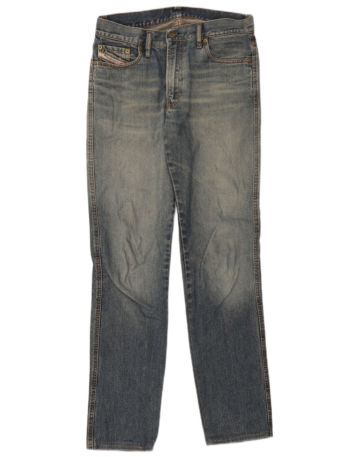 Diesel Straight Jeans til mænd W31 L31 Marineblå Bomuld