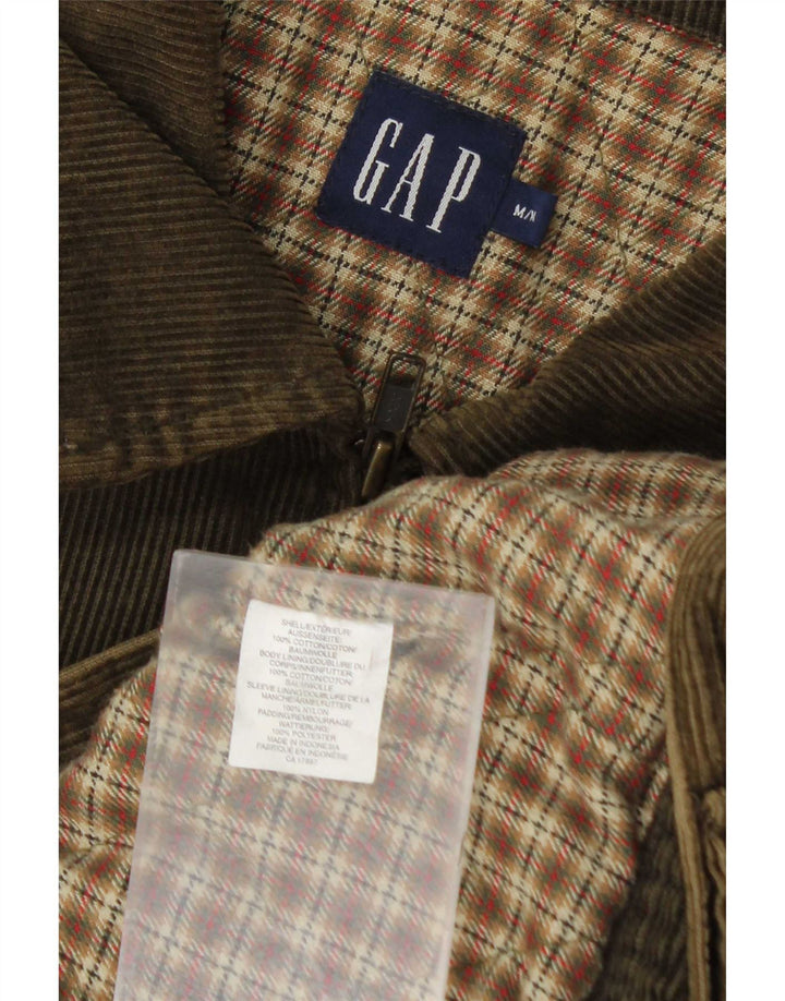 Gap Herre Corduroy Jacket UK 38 Medium Khaki Bomuld