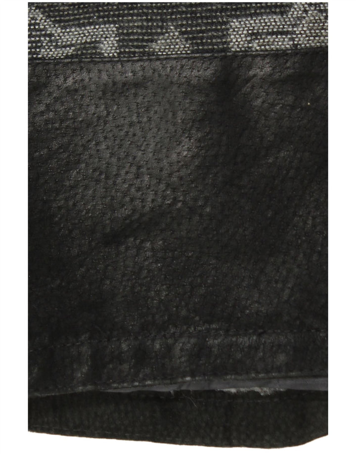 Vintage herre læderjakke UK 42 XL Black Fair Isle læder