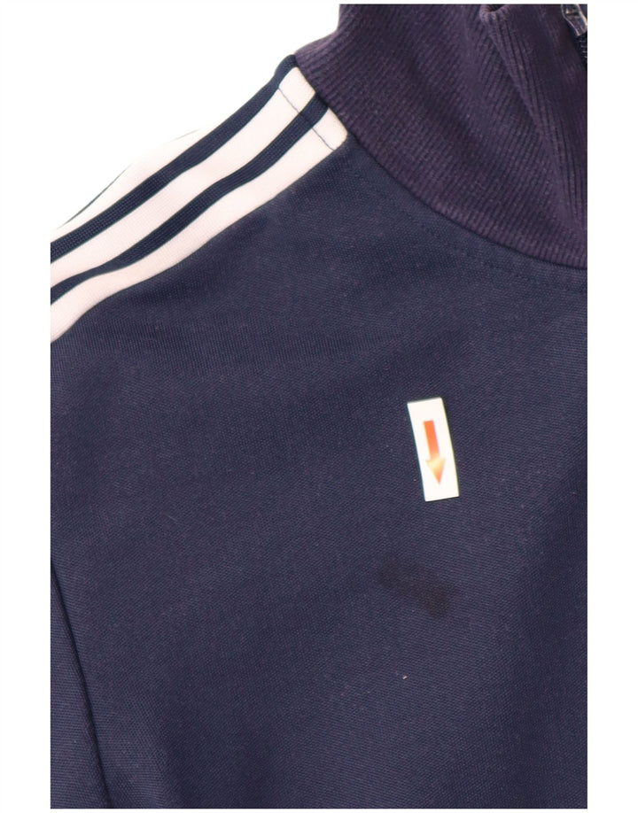 Adidas Træningsdragt til mænd Topjakke Medium Marineblå Polyester