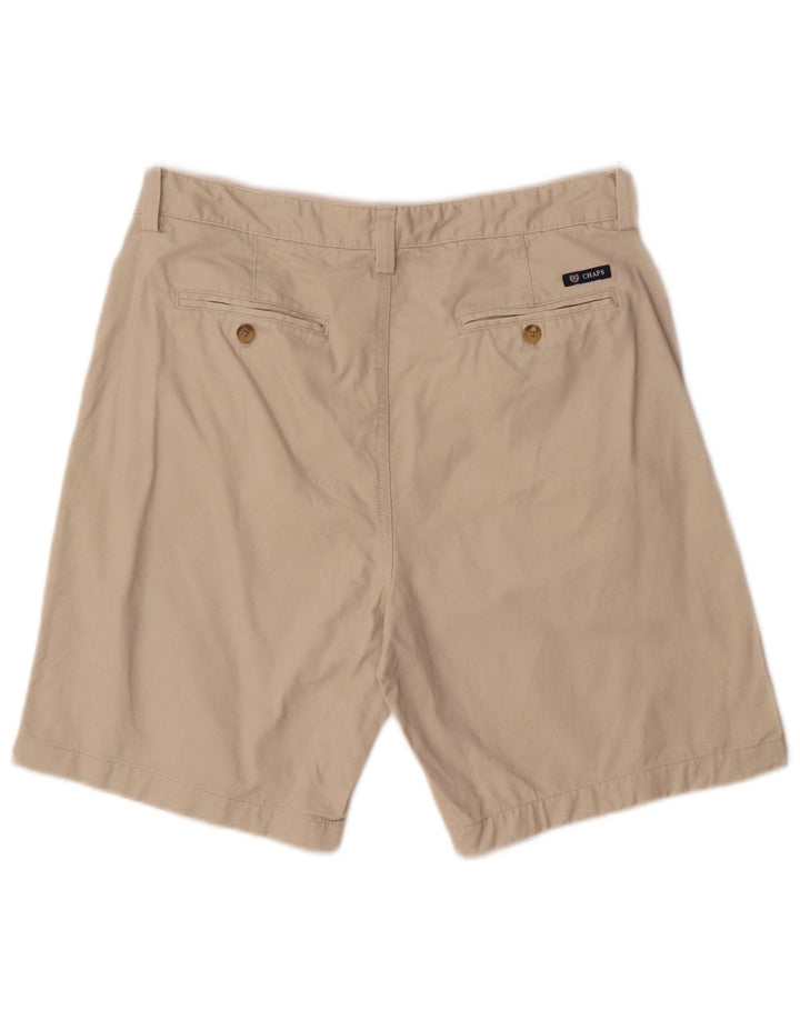 Chaps Herre Chino Shorts W34 Stor Beige Bomuld