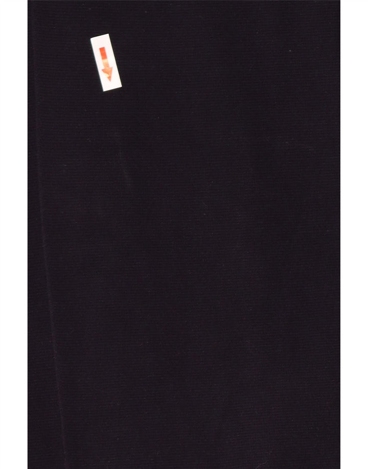 Hobbs Womens Longline Open Cardigan Sweater UK 14 Medium Navy Blue Viscose