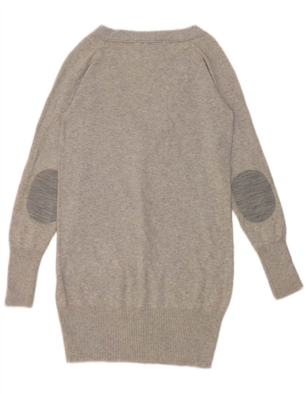 Zara Dame Cardigan Sweater UK 10 Lille Grå